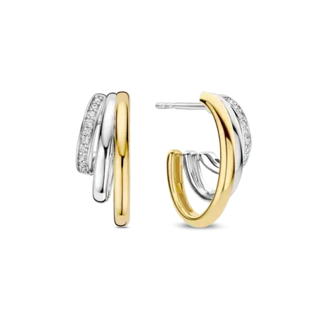 Ti Sento Ti Sento 78068ZY, Oorstekers goldplated