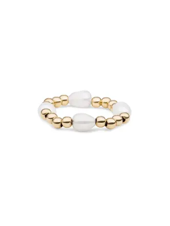 Sparkling Jewels Sparkling Jewels SRI-G-RDL-P01, Ring goldplated