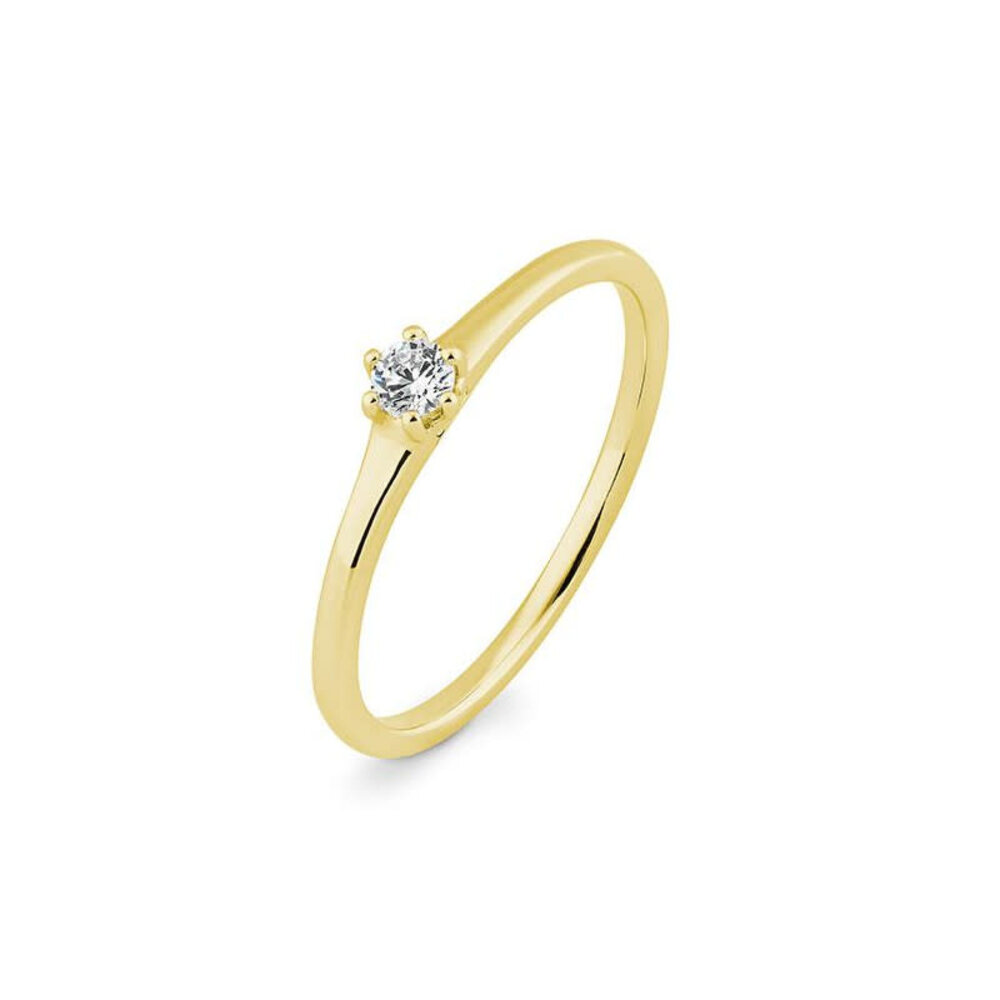 Saint Maurice Saint Maurice STM/06335-G-54, Ring met briljant 14 karaats geelgoud