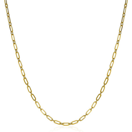 Zinzi Zinzi ZIC2033G, Collier zilver verguld