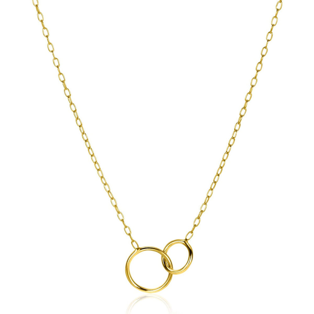 Zinzi Zinzi ZIC2275G, Collier zilver verguld