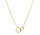 Zinzi ZIC2275G, Collier zilver verguld