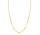 Zinzi ZIC2714G, Collier zilver verguld