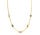 Zinzi ZIC2715G, Collier zilver verguld