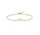 Langerak Essentials B1016Y, Armband zilver verguld