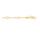 WRSM GA0256, Armband 14 karaats geelgoud