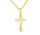 WRSM GH2226, Hanger kruis 14 karaats geelgoud