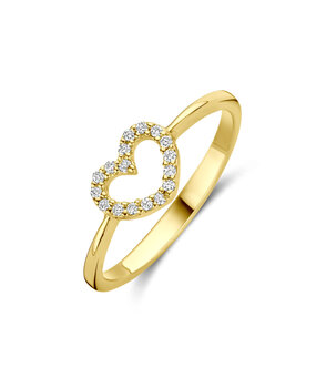 Langerak Essentials Kasius 40.34600, Ring 14krt met lab grown diamant