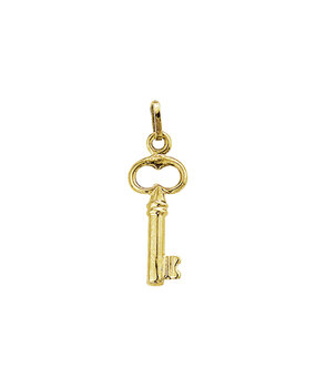 Langerak Essentials Langerak Essentials 4001701, Hanger sleutel 14 karaats goud