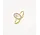 Blush 1279YMQ/54, Ring 14 karaats geelgoud