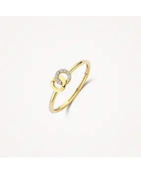 Blush Blush 1282YZI/52, Ring 14 krt geelgoud