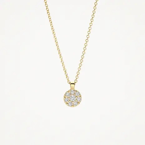 Blush Blush 3206YZI, Collier 14k geelgoud met zirkonia