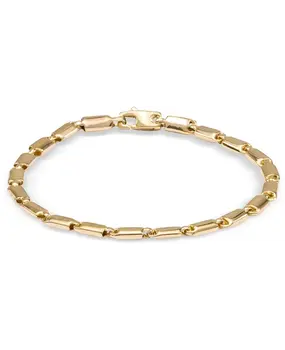 Monzario Monzario 1287-A-GEEL, Armband 14 krt geelgoud