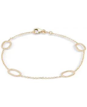 Monzario Monzario 1463-A, Armband 14 krt geelgoud