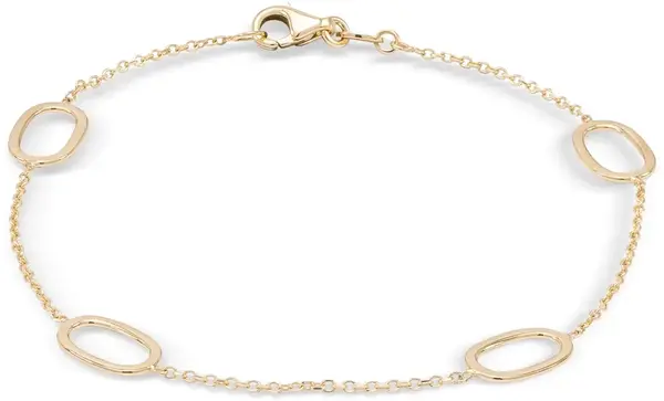 Monzario Monzario 1463-A, Armband 14 krt geelgoud