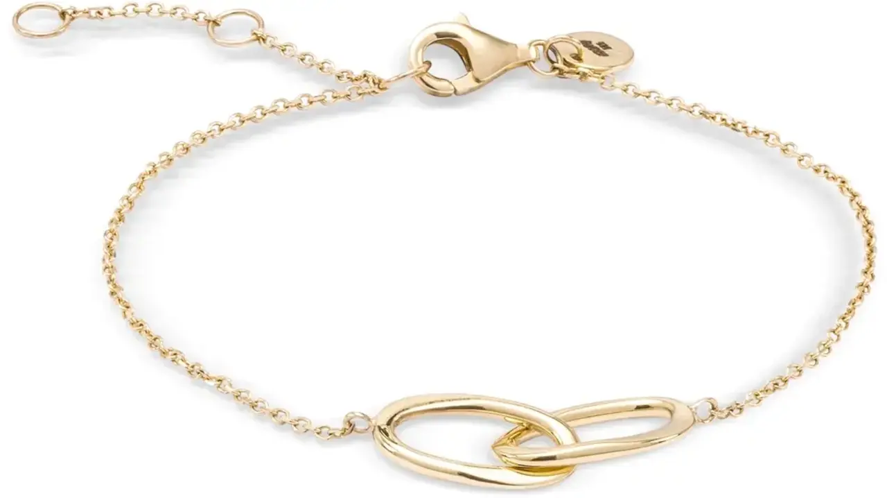 Monzario Monzario 1382-A, Armband 14 krt geelgoud