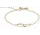 Monzario 1382-A, Armband 14 krt geelgoud