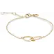 Monzario Monzario 1382-A, Armband 14 krt geelgoud