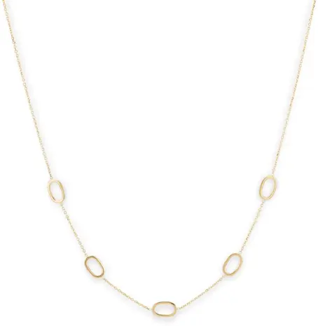 Monzario Monzario 1463-C, Collier 14 krt geelgoud