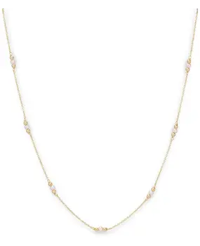 Monzario Monzario 1195-C, Collier 14 krt geelgoud
