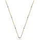 Monzario Monzario 1188-C-BIC, Collier 14 krt Bicolor goud