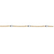 Monzario Monzario 1188-A-BIC, Armband 14 krt Bicolor goud