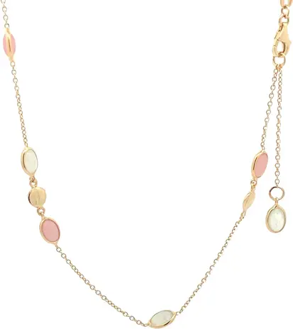 Monzario Monzario 1552-C, Collier 14 krt geelgoud
