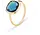 Monzario 1156-R, Ring 14 krt geelgoud