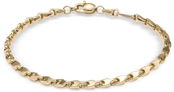 Monzario Monzario 836-A, Armband 14 krt geelgoud
