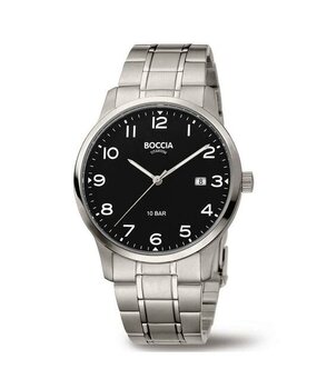 Boccia Boccia 3621-01, Horloge titanium