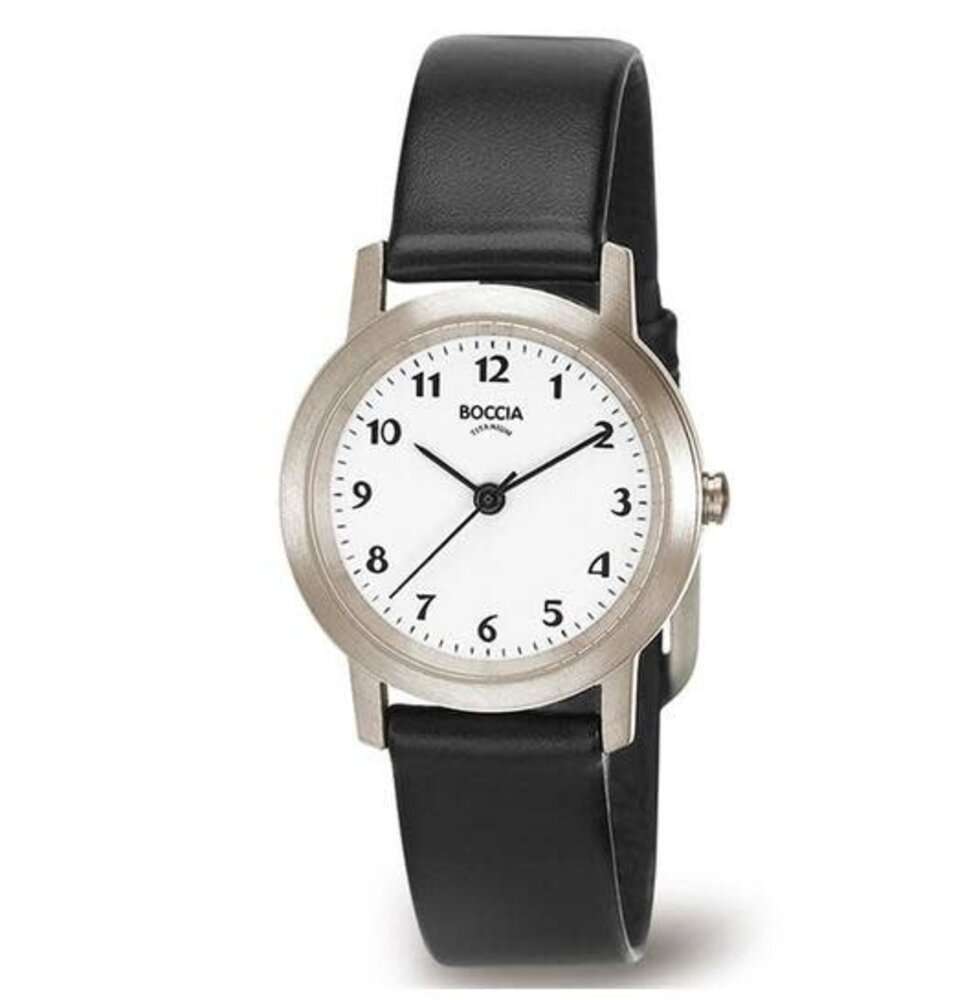 Boccia Boccia 3291-01, Horloge titanium
