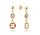 Langerak Essentials 106.8629.00, Oorhangrs goldplated