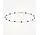 Blush 2226YRB,  geelgouden armband met blauwe resin stenen