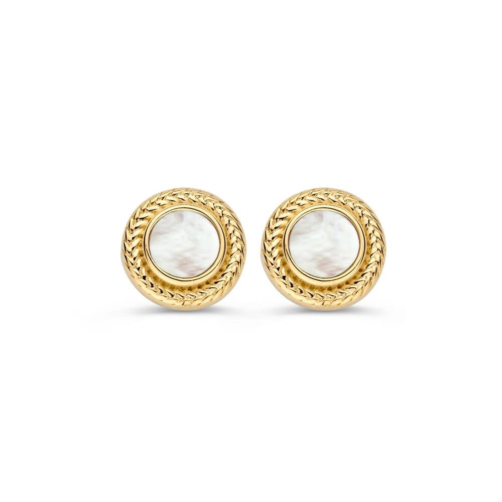 Excellent Jewelry Excellent Jewellery OE138366, Oorstekers 14 krt geelgoud