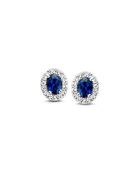Excellent Jewelry Excellent OG216639, Oorstekers fantasie briljant 14 krt witgoud