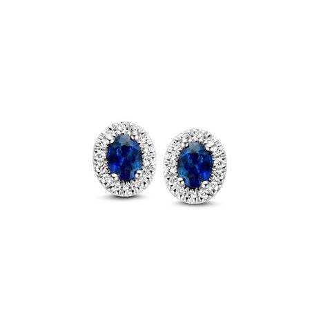 Excellent Jewelry Excellent OG216639, Oorstekers fantasie briljant 14 krt witgoud