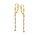 Excellent Jewelry OB127822, Oorhangers 14 krt geelgoud