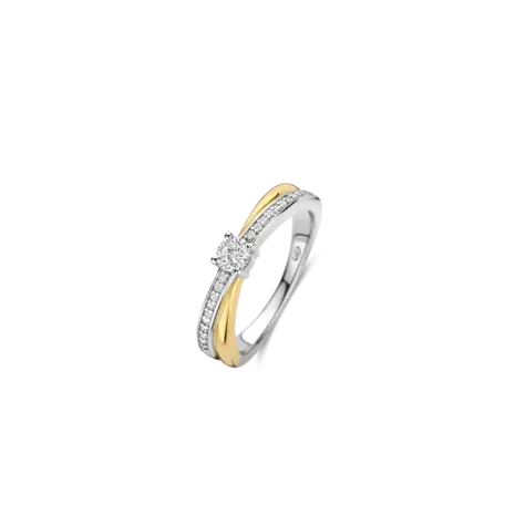 Ti Sento Ti Sento 12374ZY-56, Ring zilver