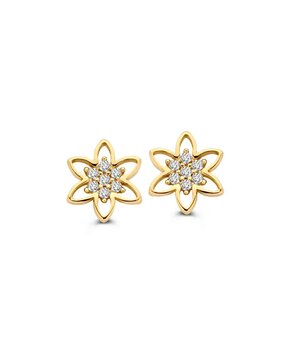 Excellent Jewelry Excellent Jewelry OE127481, Oorstekers 14 krt geelgoud