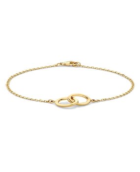 Excellent Jewelry Excellent, AT107786, Armband 14 krt geelgoud