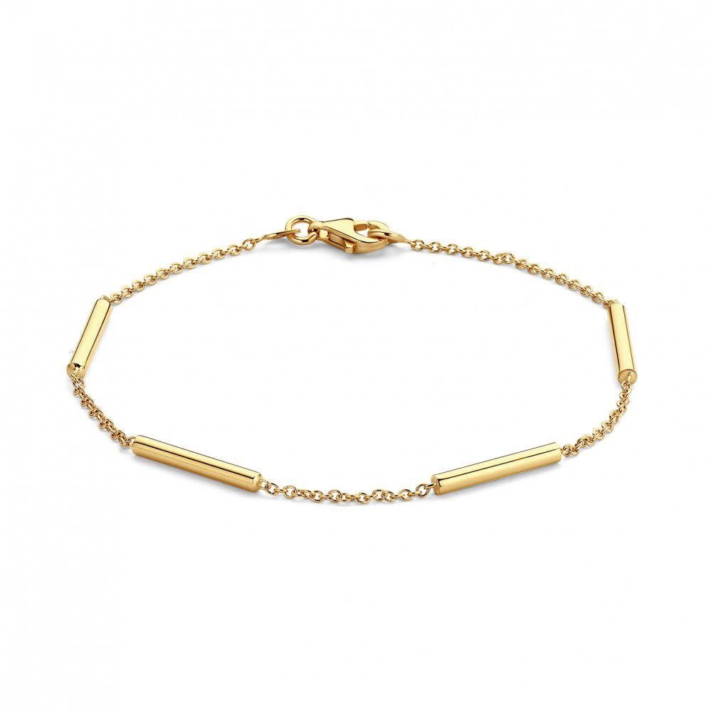 Excellent Jewelry Excellent AW106688, Armband 14 krt geelgoud
