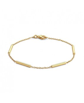 Excellent Jewelry Excellent AW106688, Armband 14 krt geelgoud