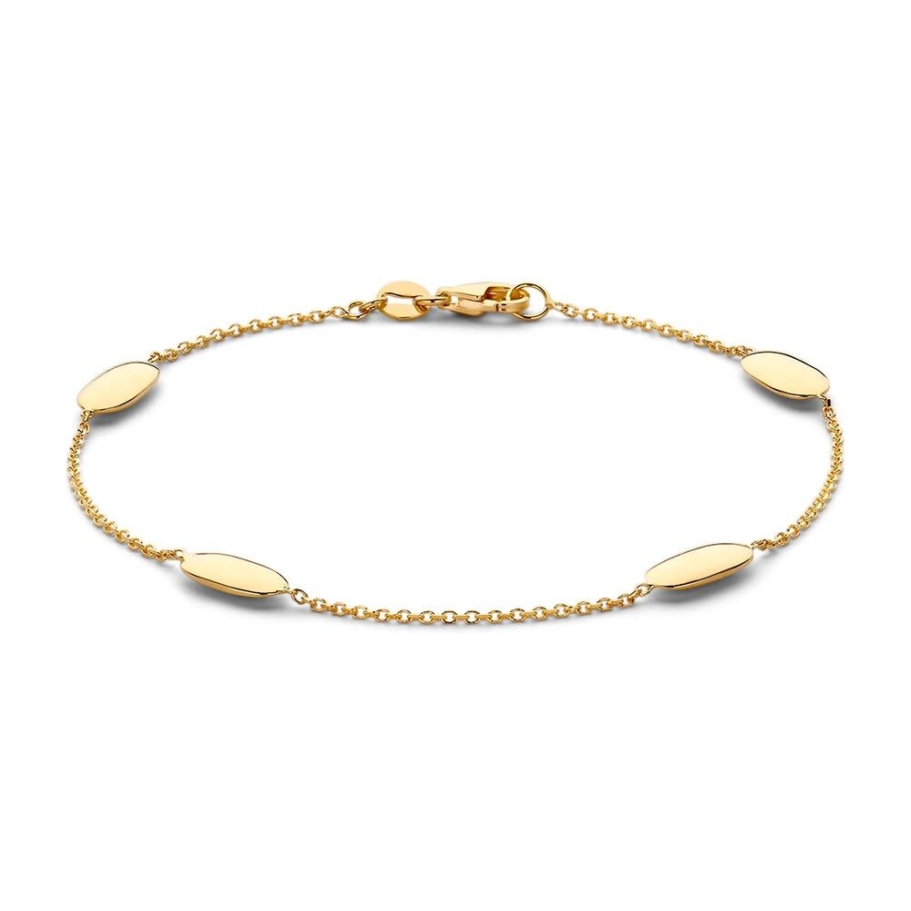 Excellent Jewelry Excellent AT108141, Armband 14 krt geelgoud
