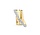 Excellent HB128310, hanger 14 krt goud