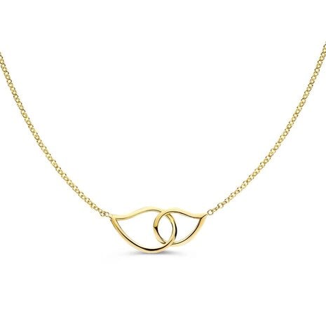 Excellent Jewelry Excellent CW108355, Collier 14 krt geelgoud