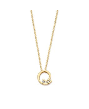 Excellent Jewelry Excellent CP116395, Collier 14 krt geelgoud