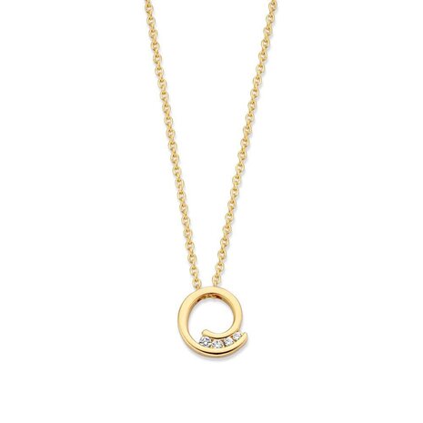 Excellent Jewelry Excellent CP116395, Collier 14 krt geelgoud