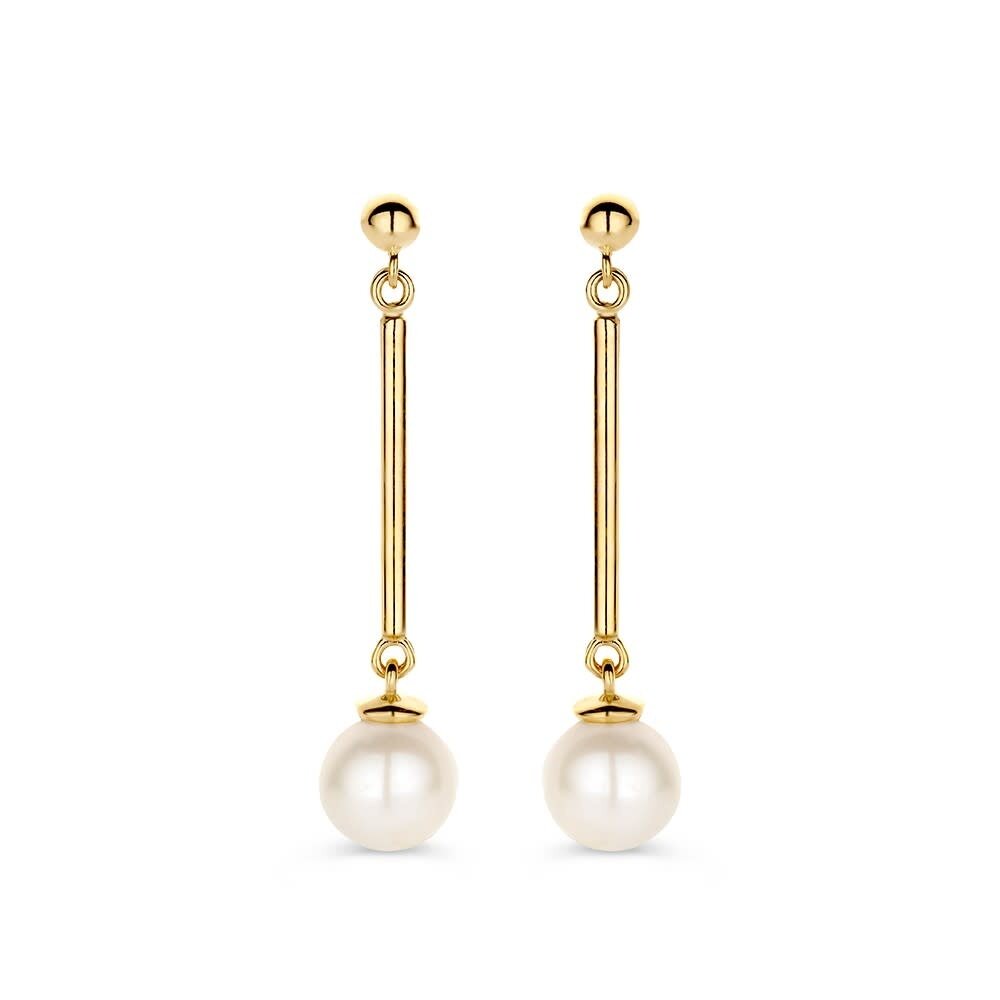 Excellent Jewelry Excellent OE137895, Oorhangers 14 krt geelgoud