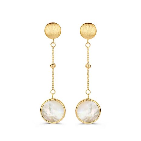 Excellent Jewelry Excellent OW137629, Oorhangers 14 krt geelgoud