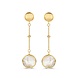 Excellent Jewelry Excellent OW137629, Oorhangers 14 krt geelgoud